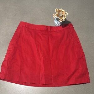 Classic Red Women's Skirt